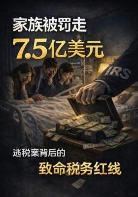家族被追走 7.5 亿美元，逃税案背后的致命税务红线